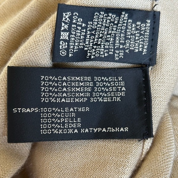 Ralph Lauren Black Label Cashmere Silk Cardigan Tank Set Cream Sz L/XL - Picture 16 of 16